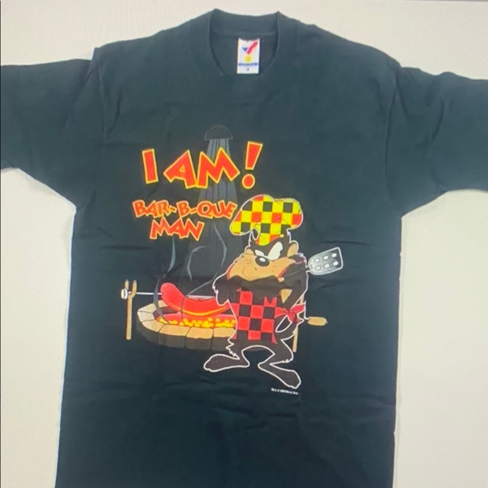 Looney Tunes Black BBQ Graphic Tee